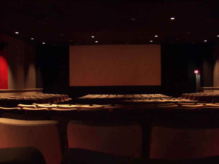 Photo illustrative d'une salle de cinema